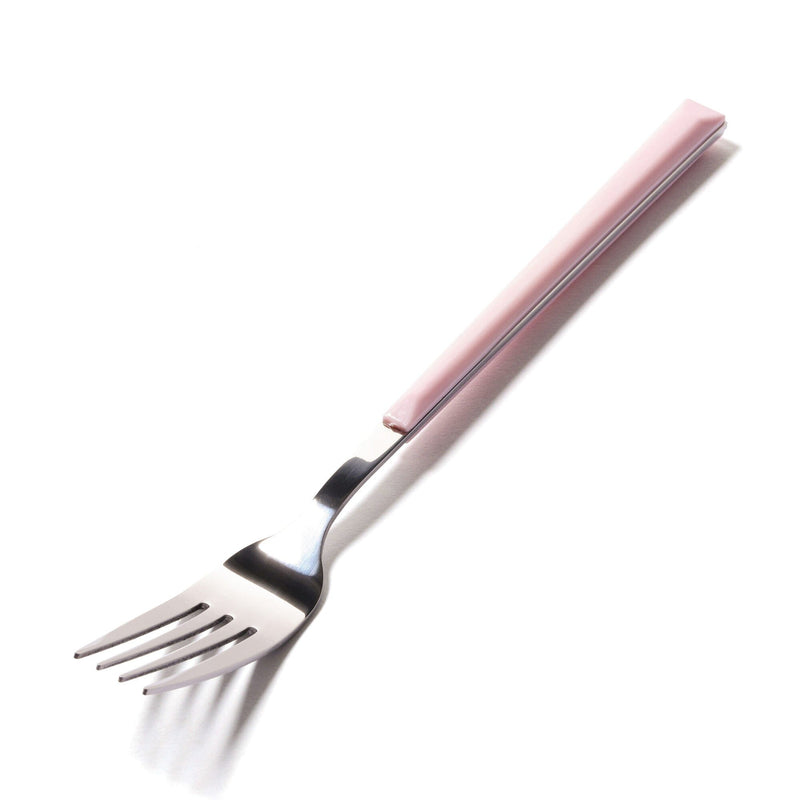 Color Handle Dinner Fork Pink