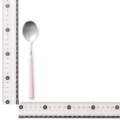 Color Handle Teaspoon Pink