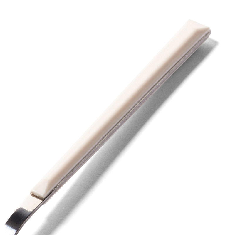 Color Handle Dinner Knife White