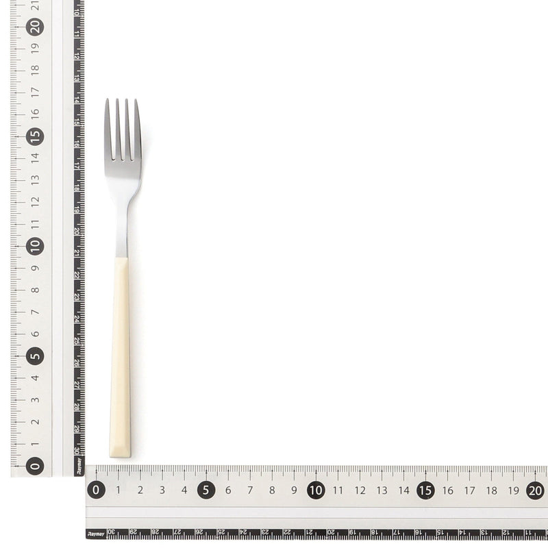 Color Handle Cake Fork Yellow