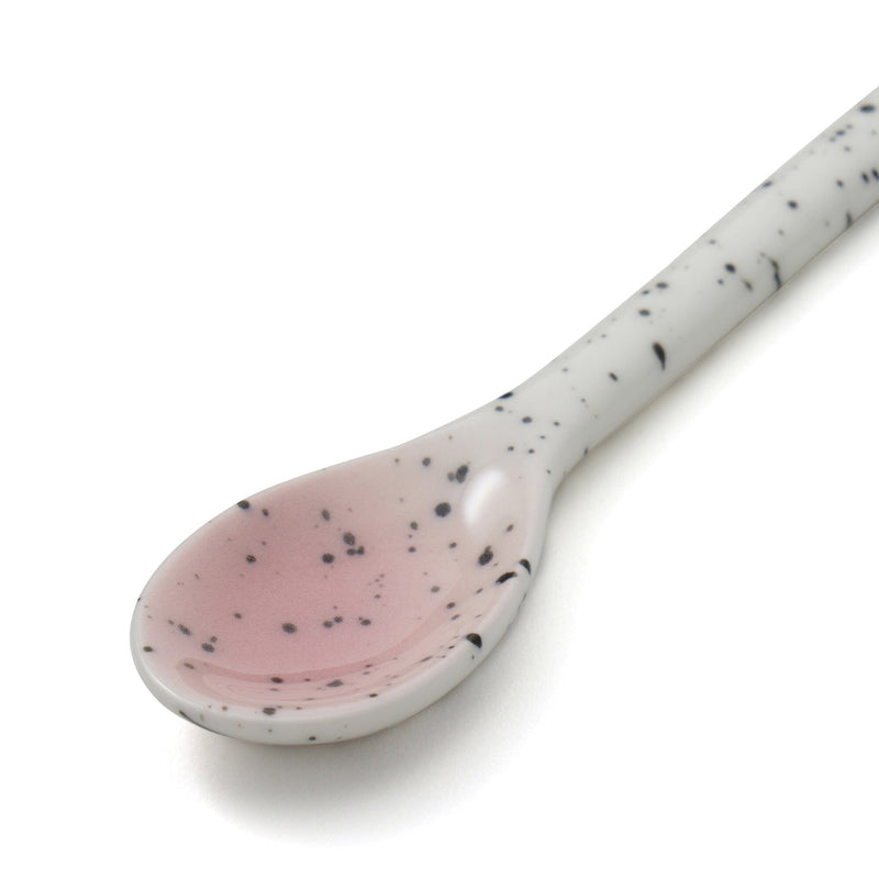 Splatter Parfait Spoon Pink