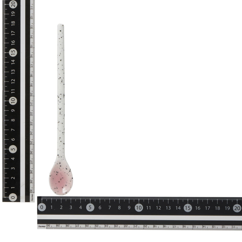 Splatter Parfait Spoon Pink