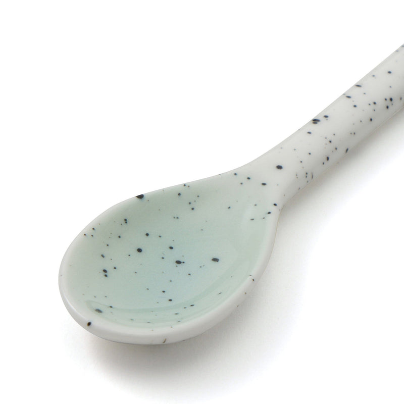 Splatter Dessert Spoon Green