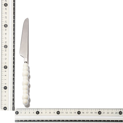 Pearl Dinner Knife White