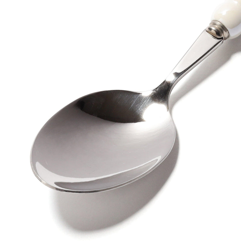 Pearl Dinner Spoon White