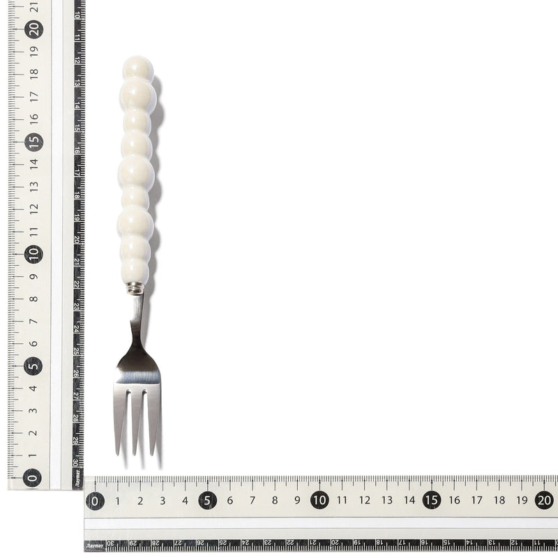 Pearl Dessert Fork White
