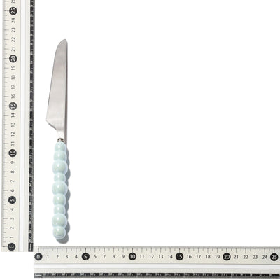 Pearl Dinner Knife Light Blue