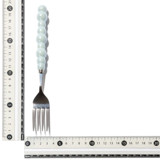 Pearl Dinner Fork Light Blue