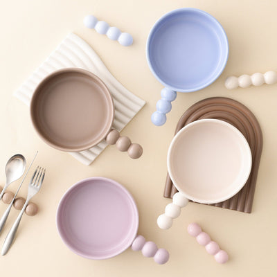 Cutlery Rest Pompon Blue