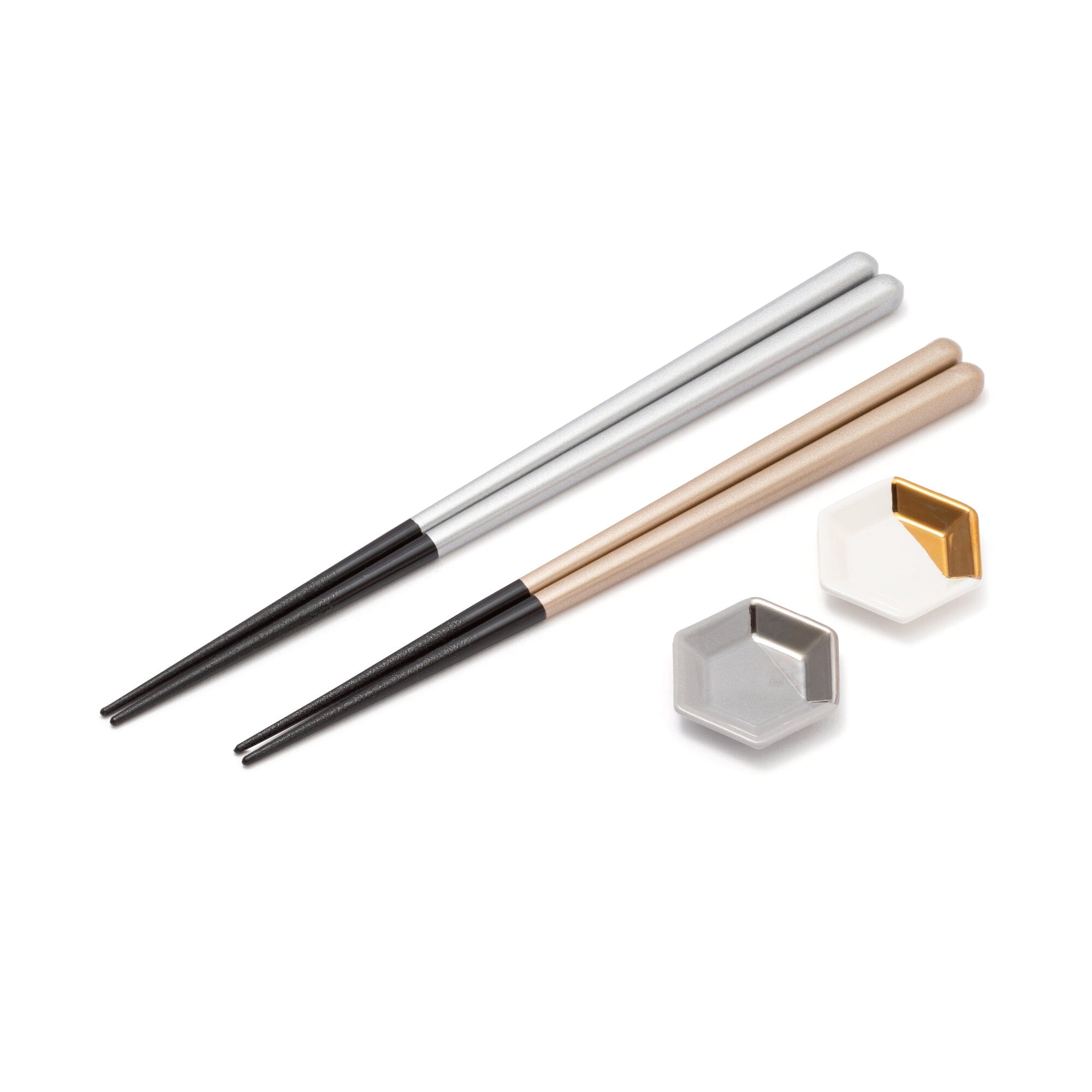 Pair Gift Set Chopsticks & Chopstick Rest Set Diamond