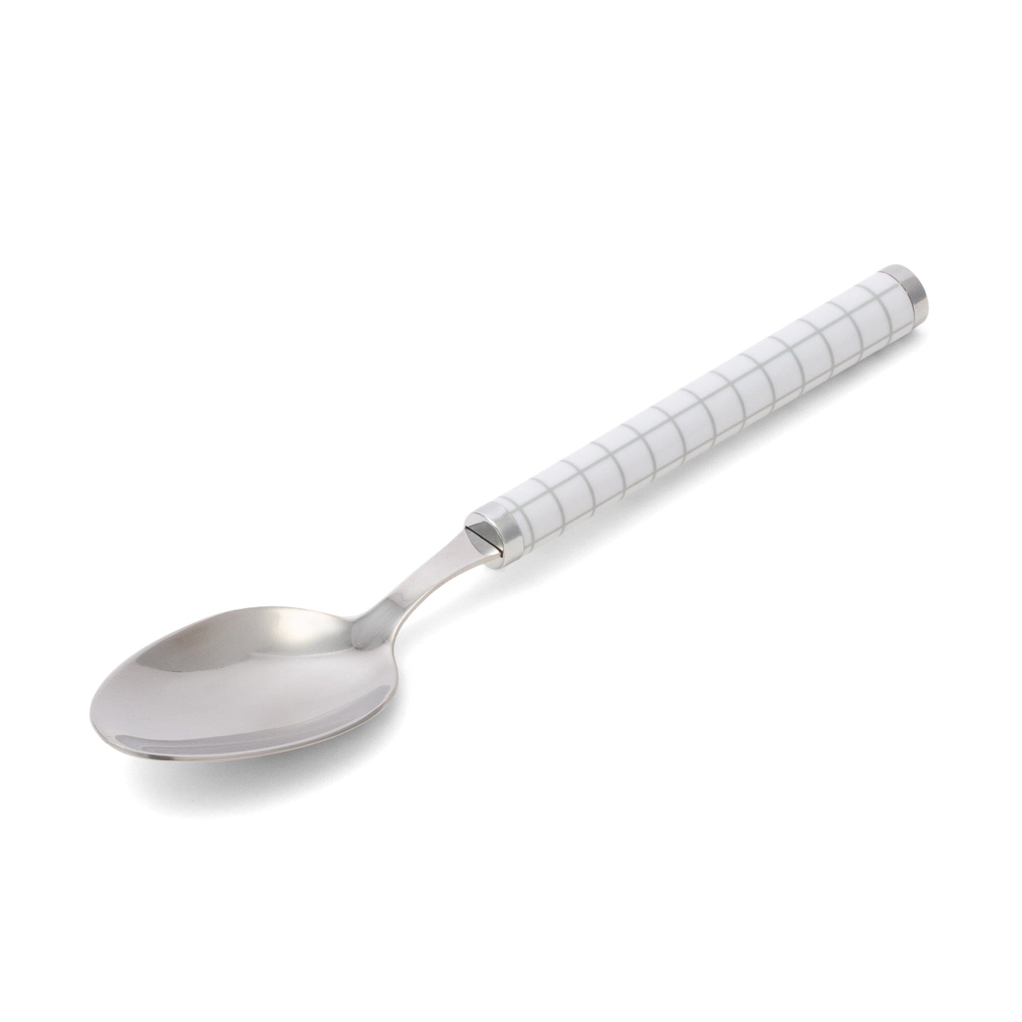 Cutlery Set Of 8 Check Gray