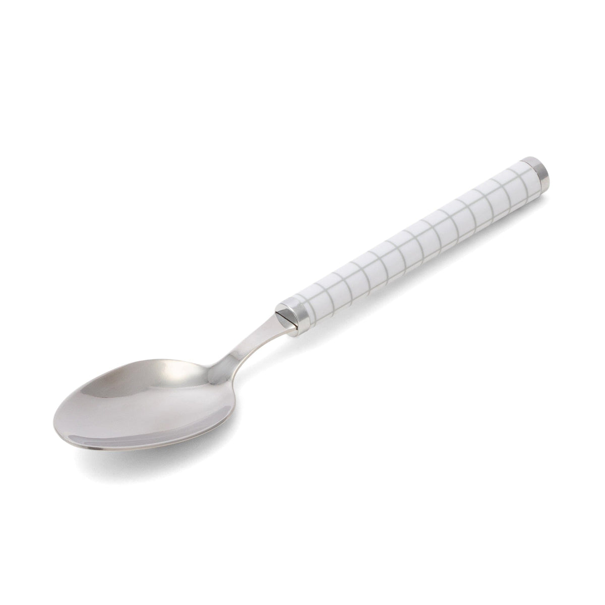 Cutlery Set Of 8 Check Gray