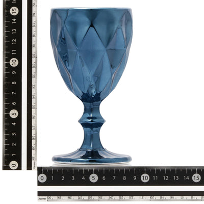 Diamond Goblet Blue