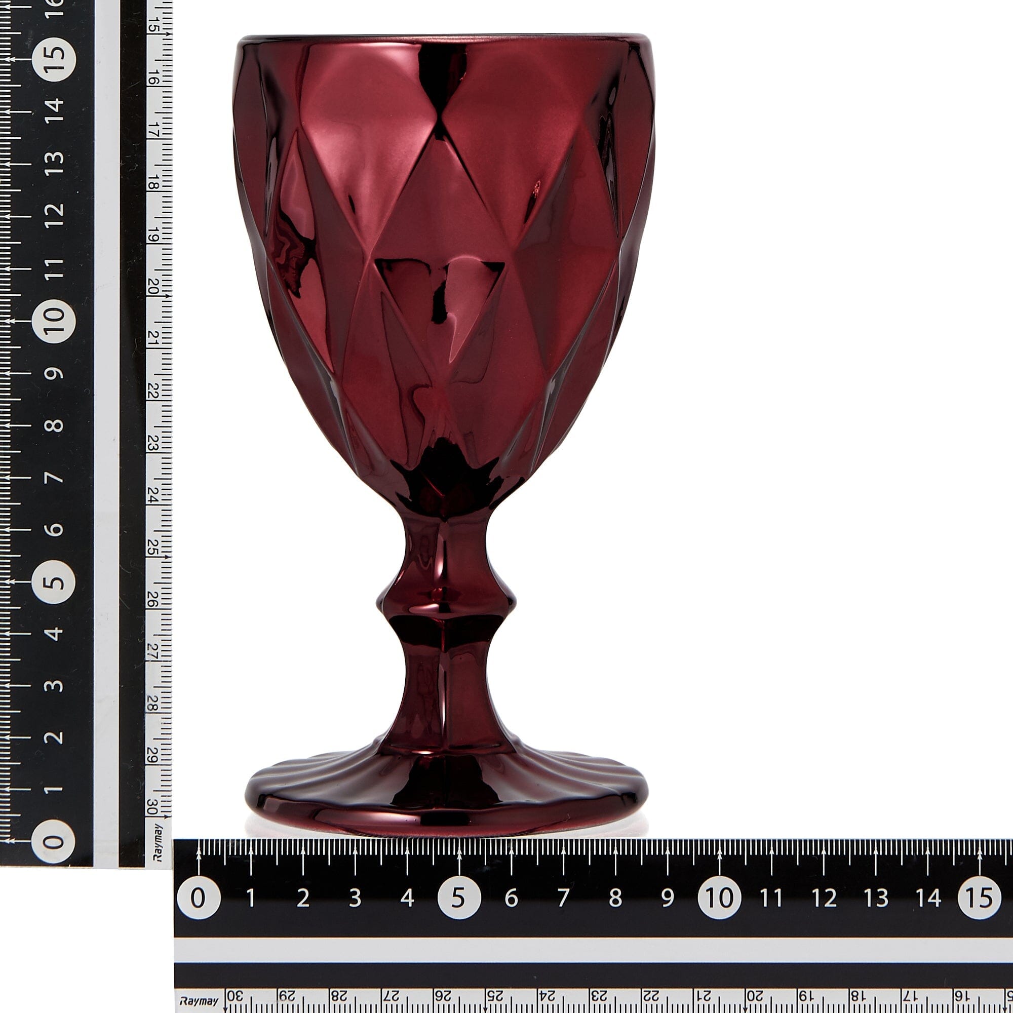 Diamond Goblet Red