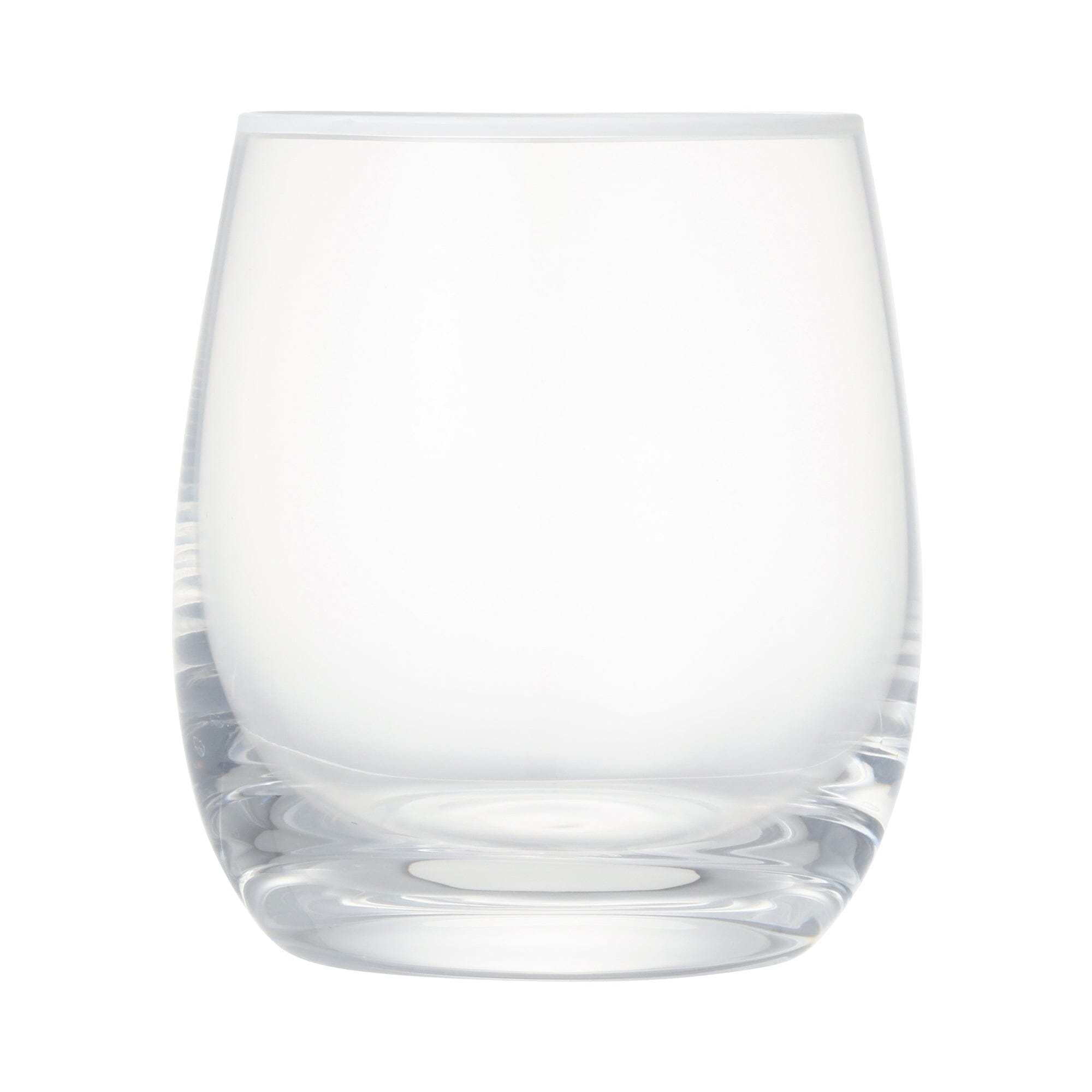 Color Rim Tumbler Clear