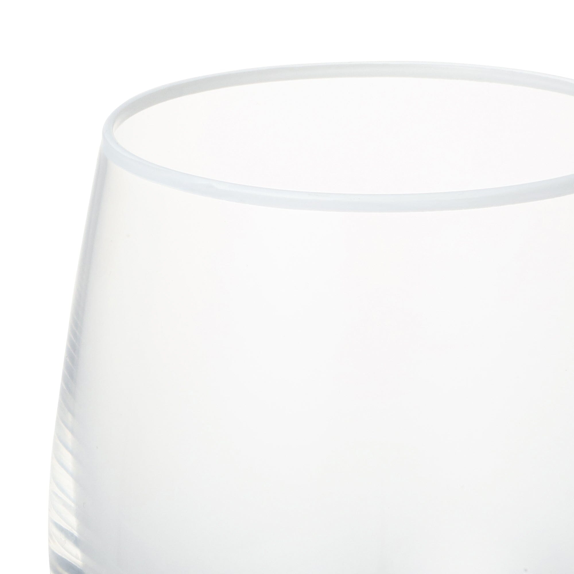 Color Rim Tumbler Clear