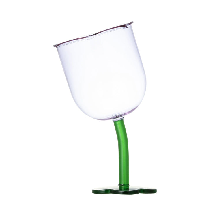 Tulip Glass Purple