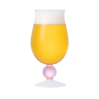 Tulip Beer Glass Pink
