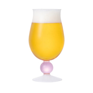 Tulip Beer Glass Pink