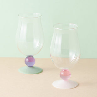 Tulip Beer Glass Pink