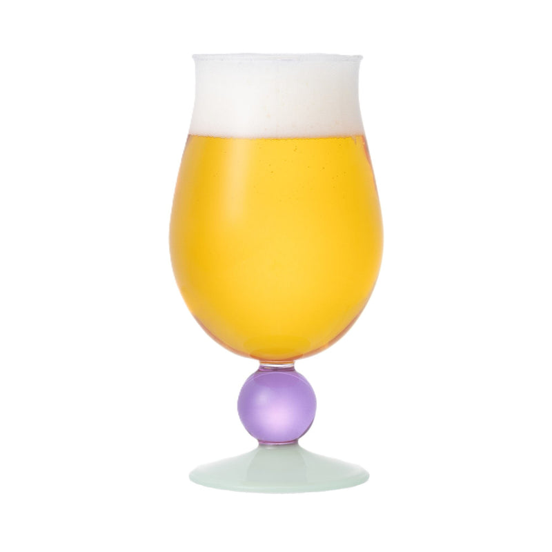 Tulip Beer Glass Purple