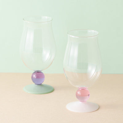 Tulip Beer Glass Purple
