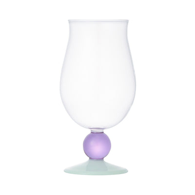 Tulip Beer Glass Purple