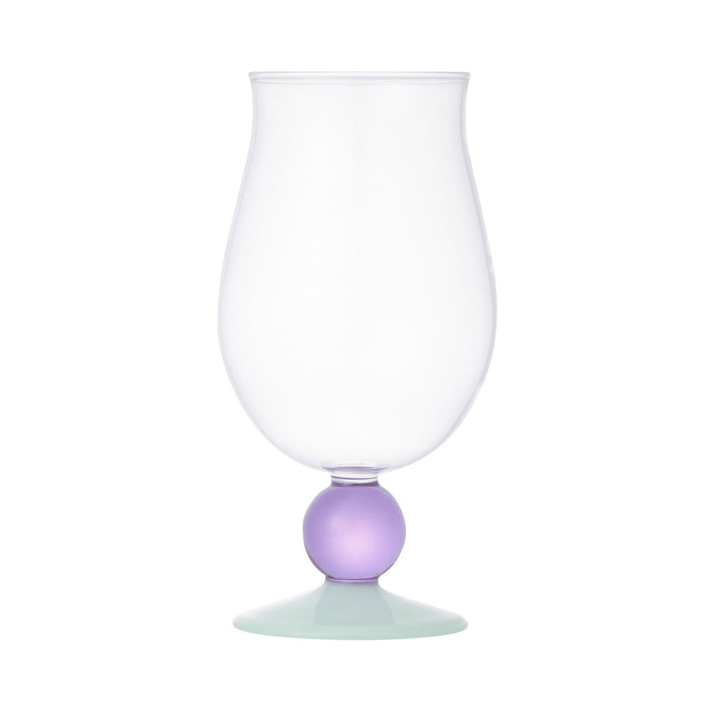 Tulip Beer Glass Purple