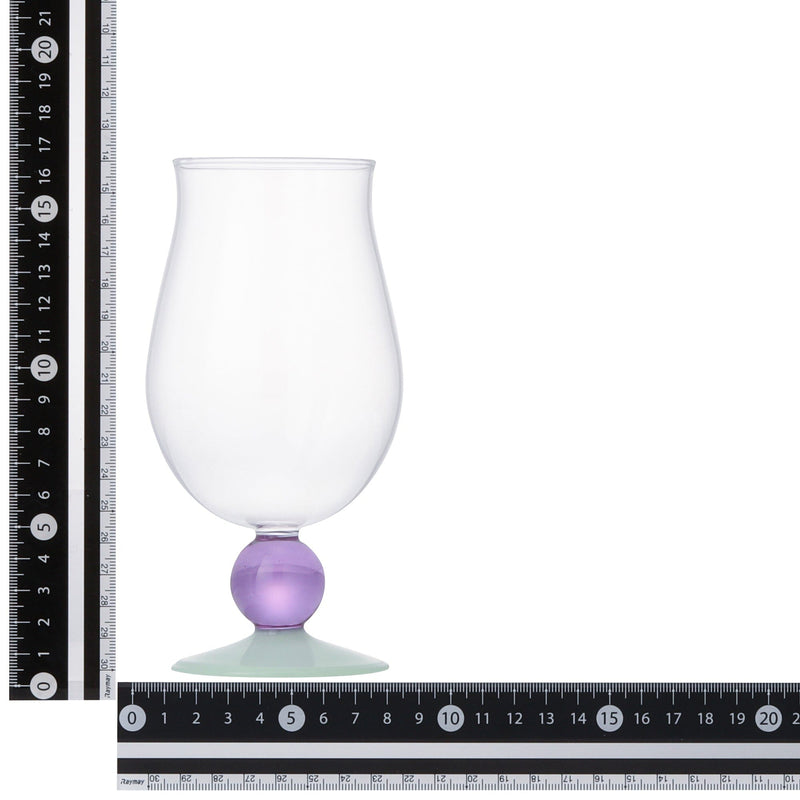 Tulip Beer Glass Purple
