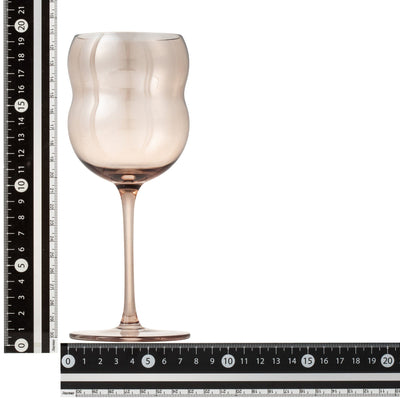 MokoMoko Wine Glass Brown
