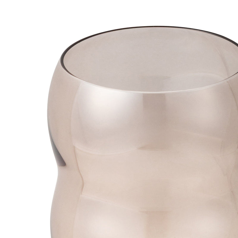 MokoMoko Champagne Glass Brown