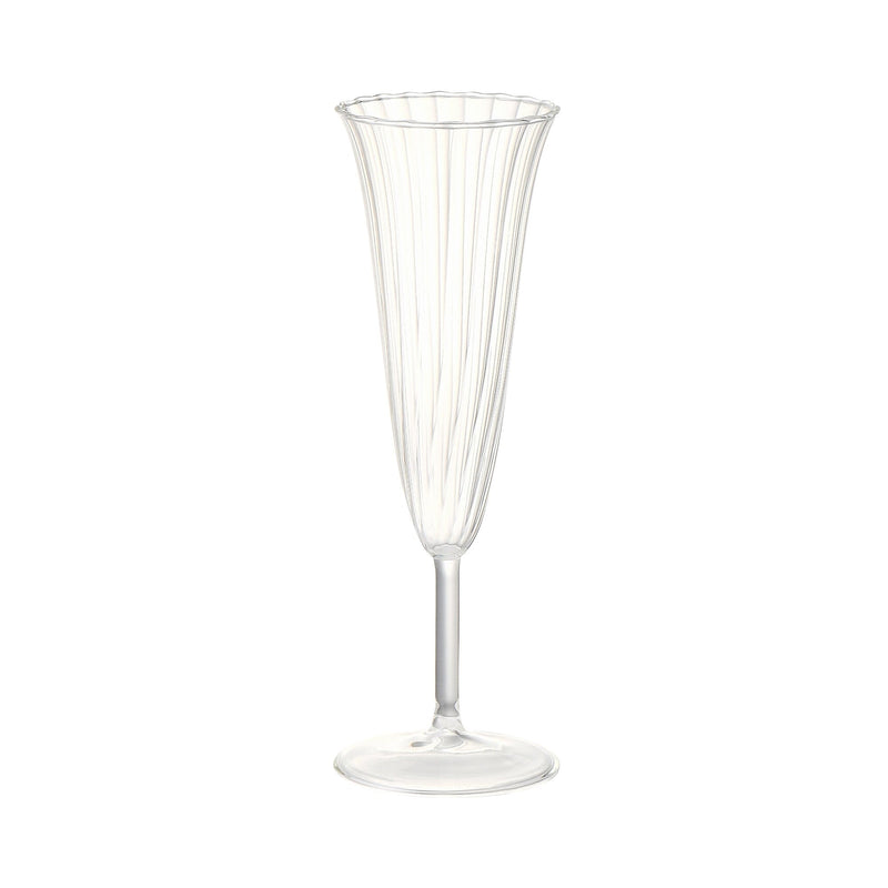 Lillie Champagne Glass Clear