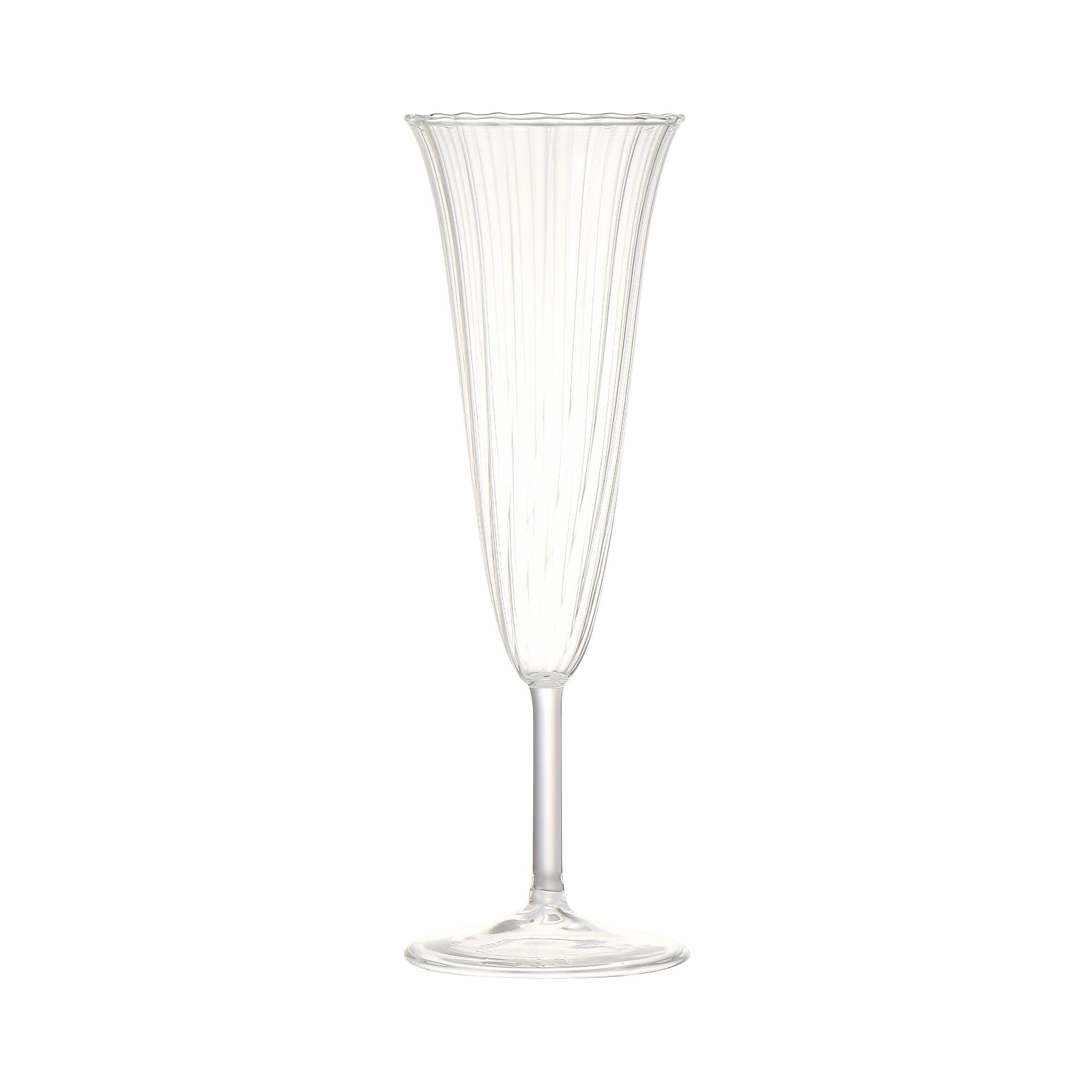 Lillie Champagne Glass Clear