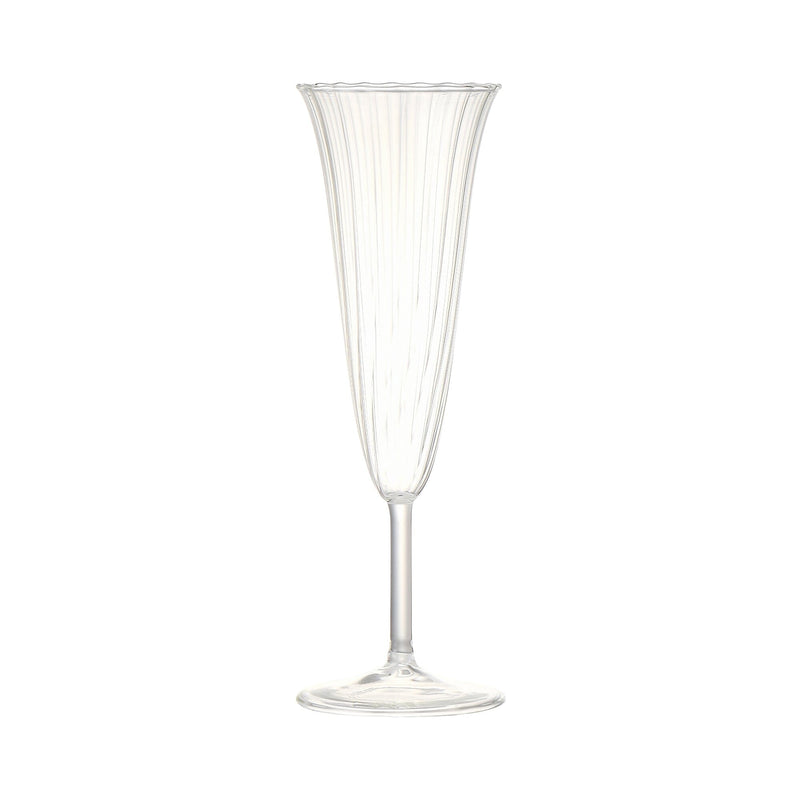 Lillie Champagne Glass Clear