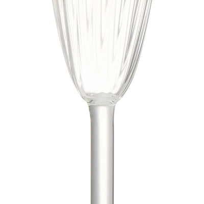 Lillie Champagne Glass Clear