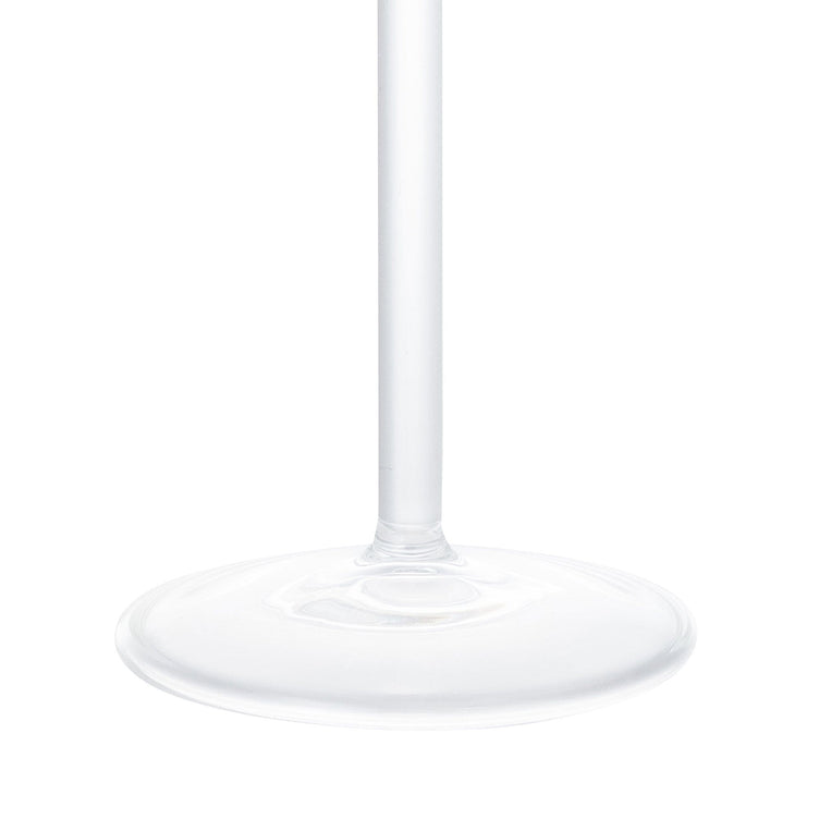 Dot Heart Wine Glass White