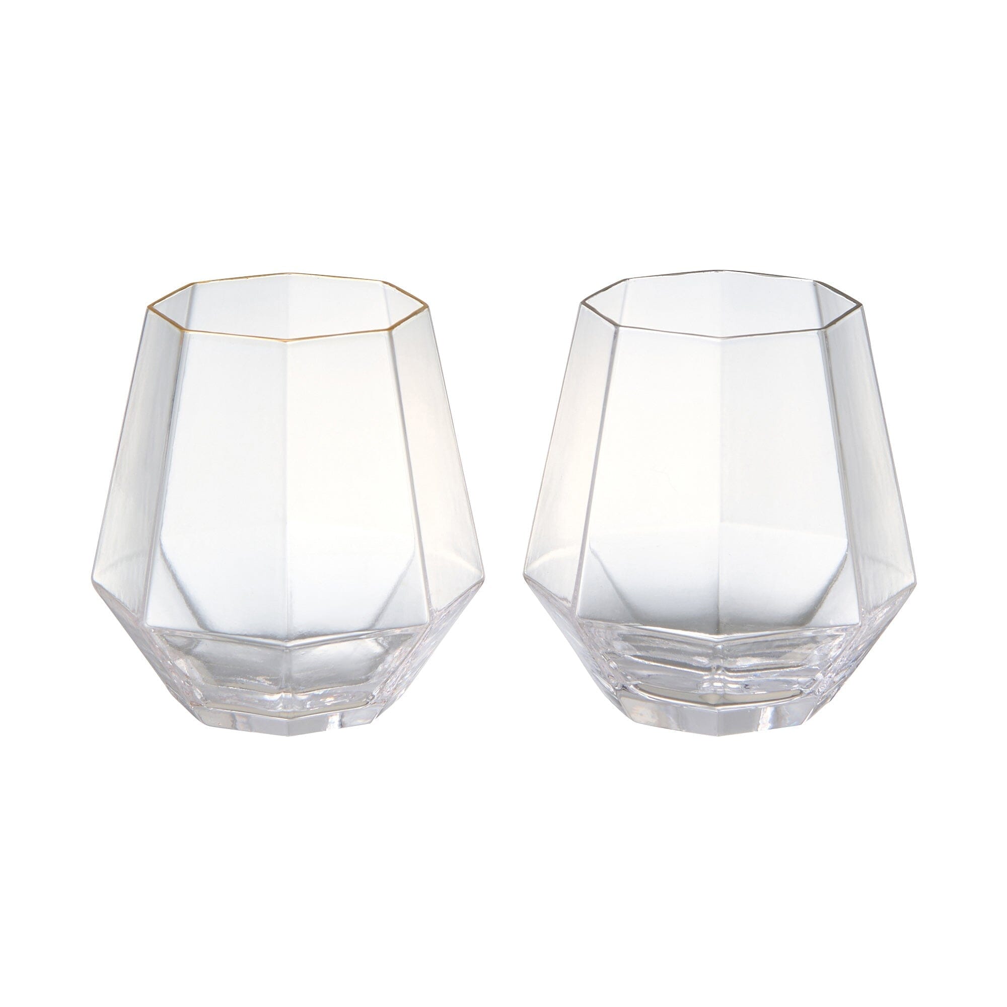 GS Pair Of Glass Diamond