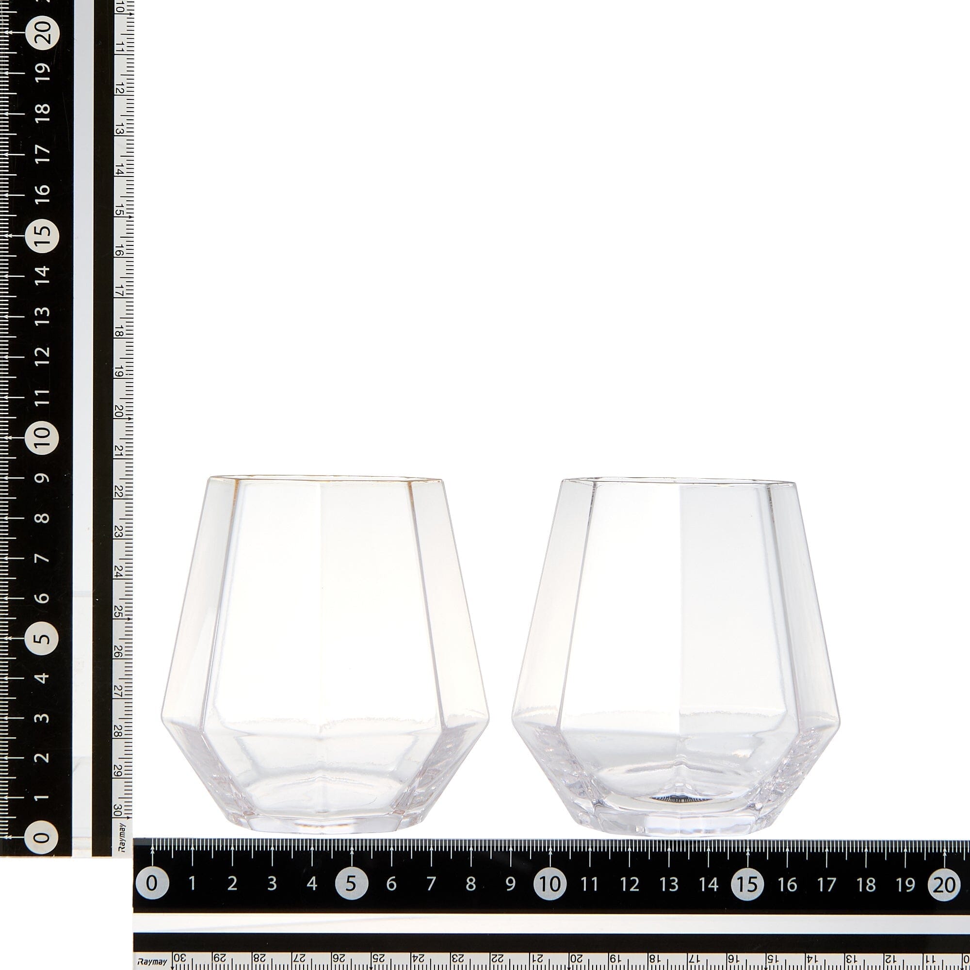 GS Pair Of Glass Diamond