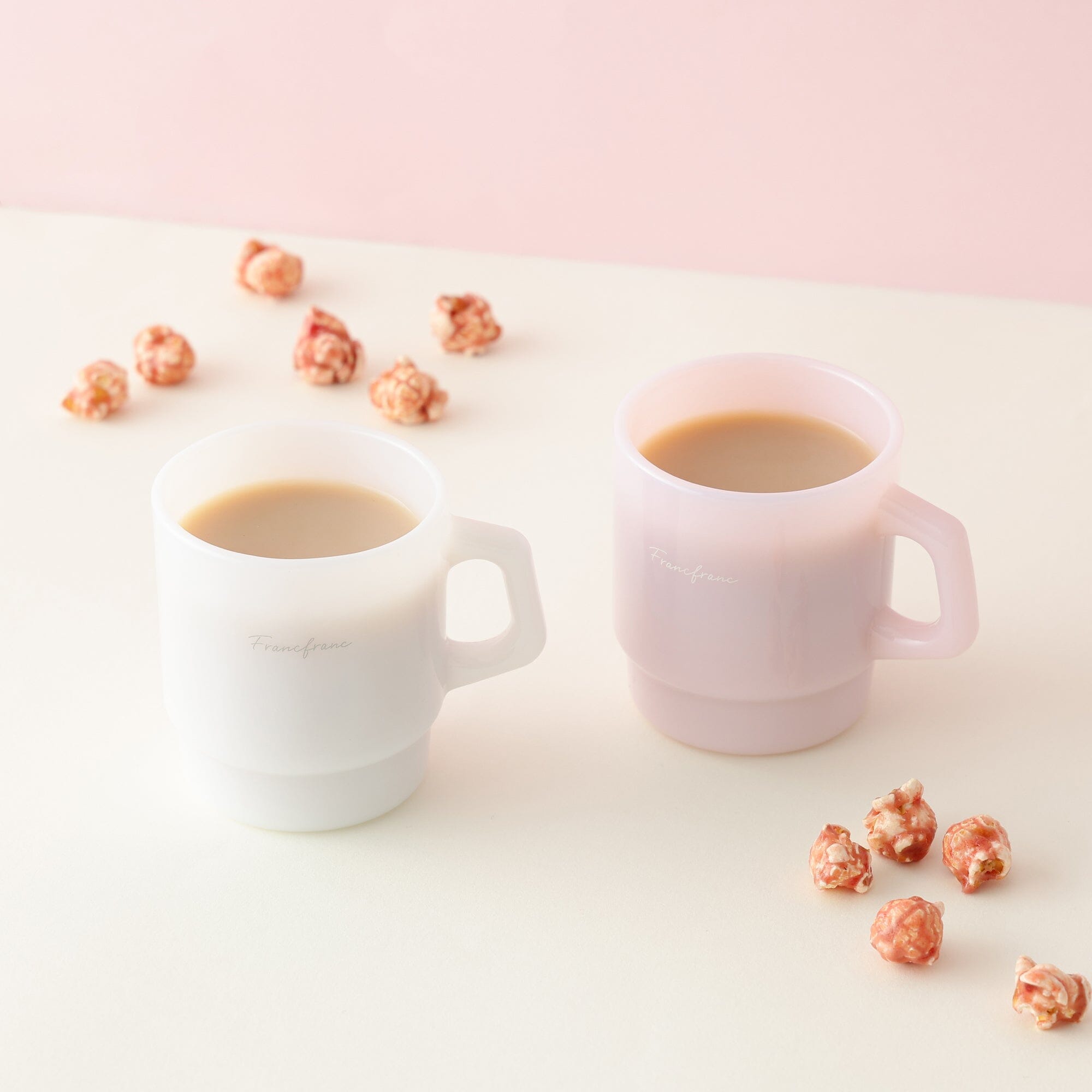 Milk Glass Mug White