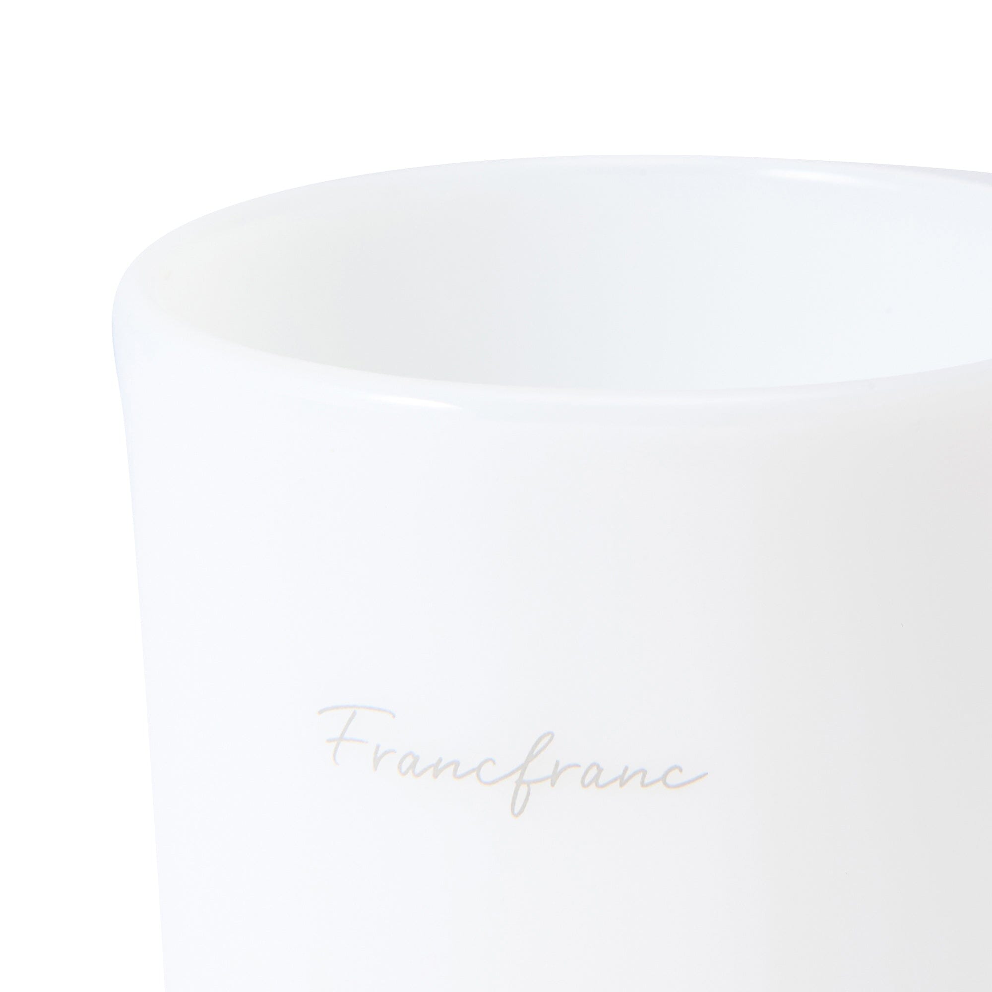 Milk Glass Mug White