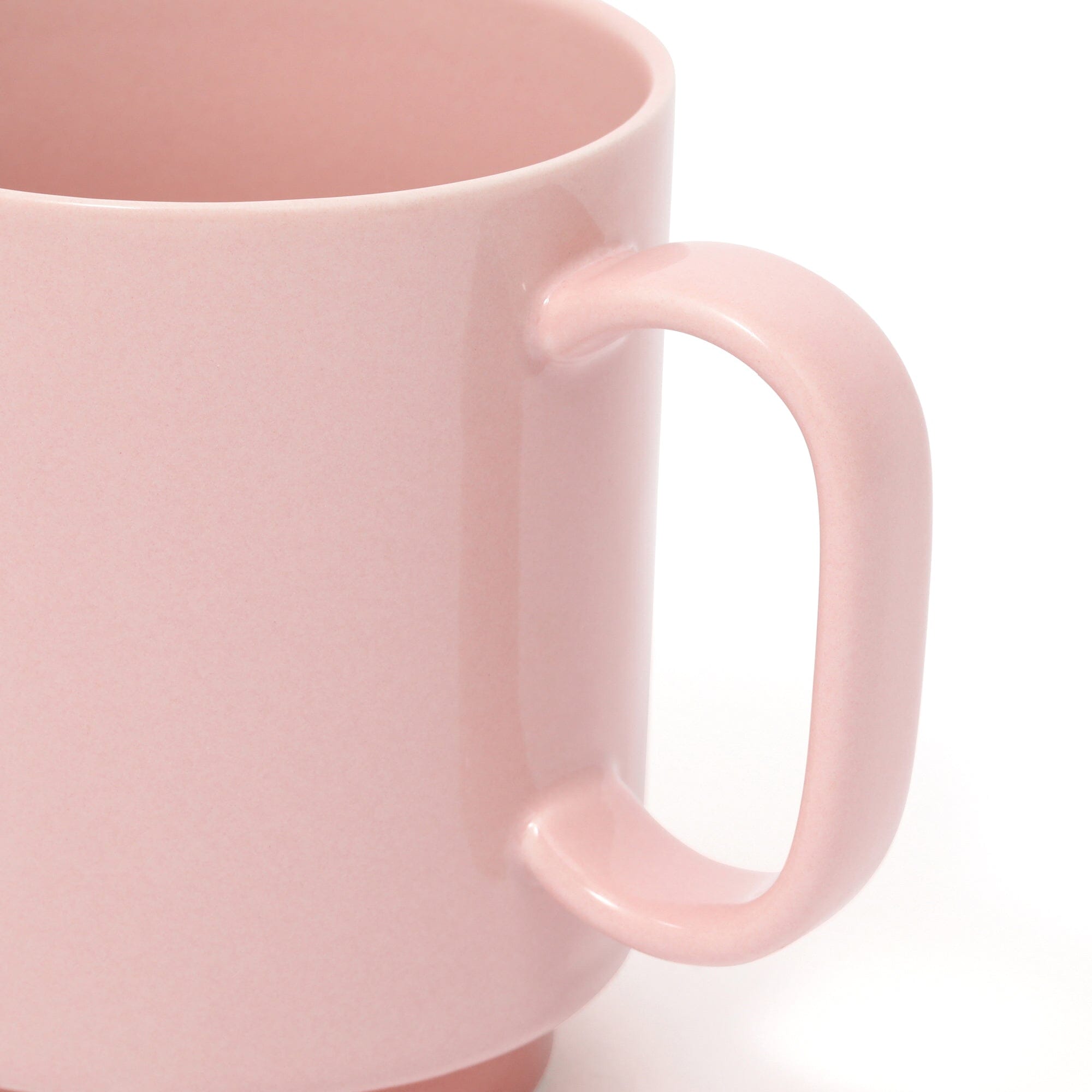 Bicolor Mug Canister Salt Pink