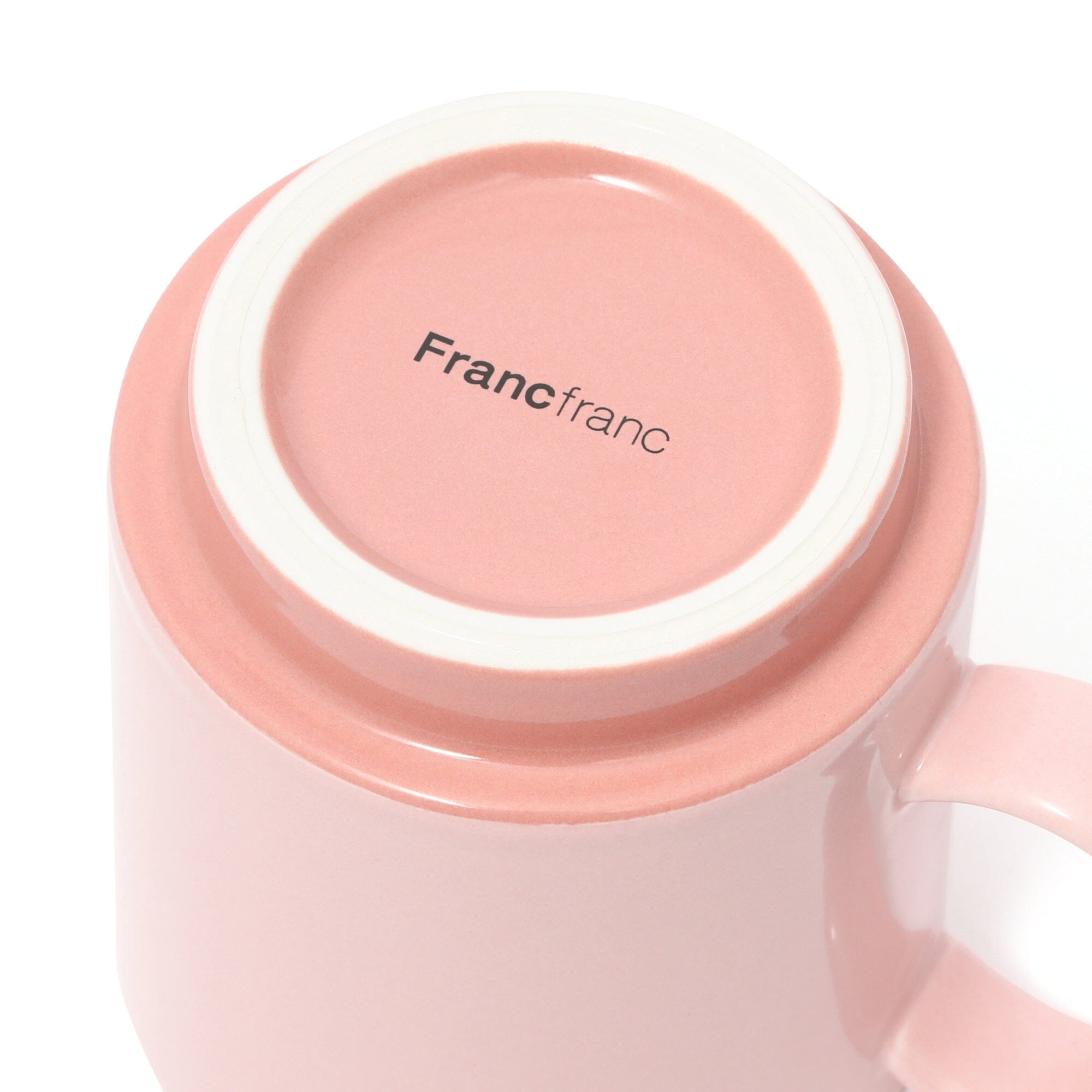 Bicolor Mug Canister Salt Pink