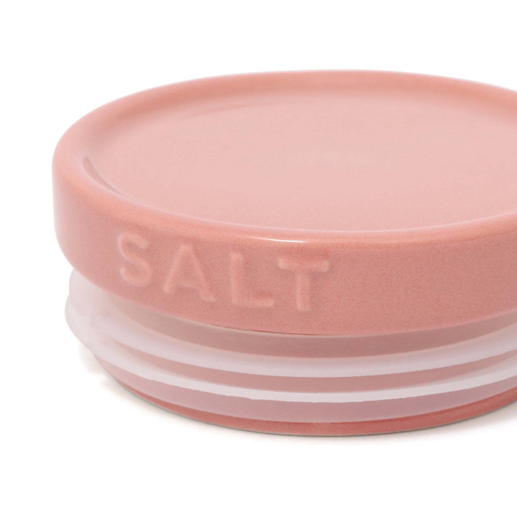 Bicolor Mug Canister Salt Pink
