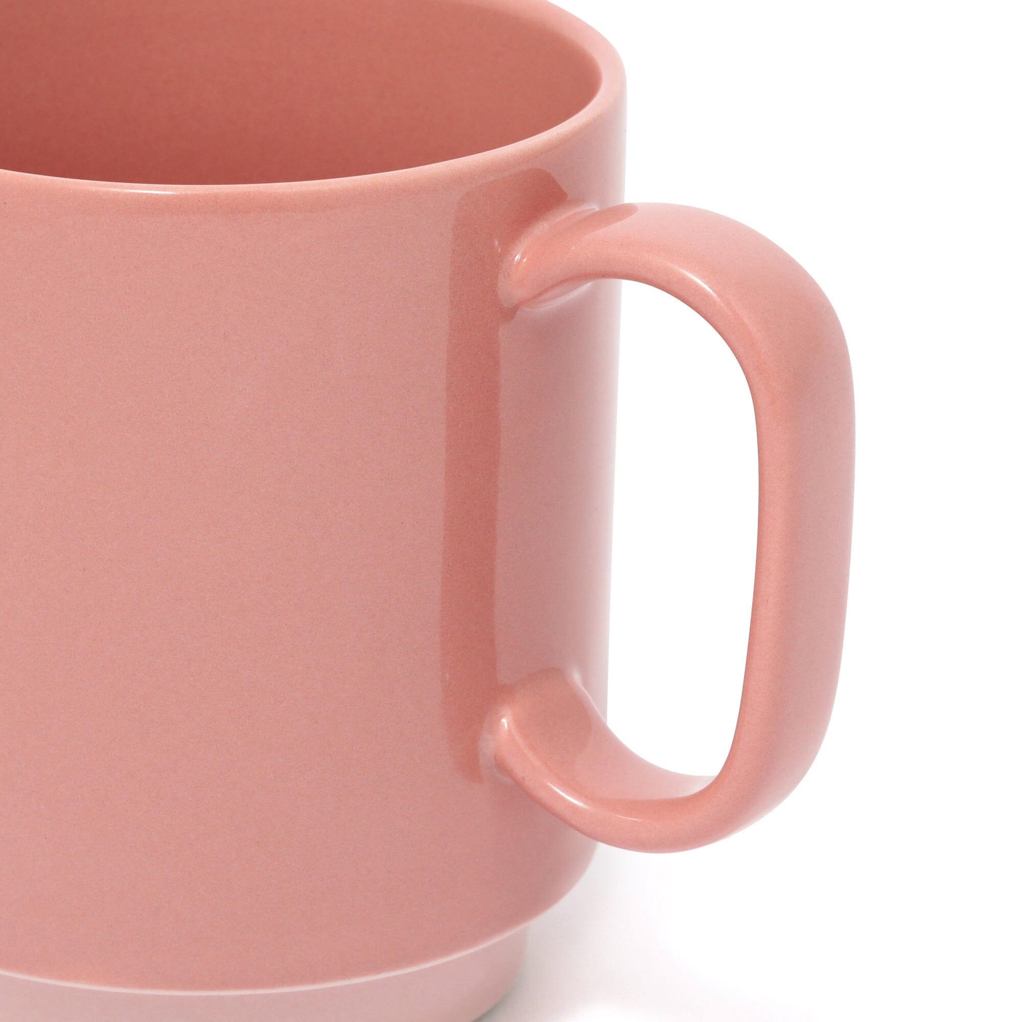 Bicolor Mug Canister Sugar Pink