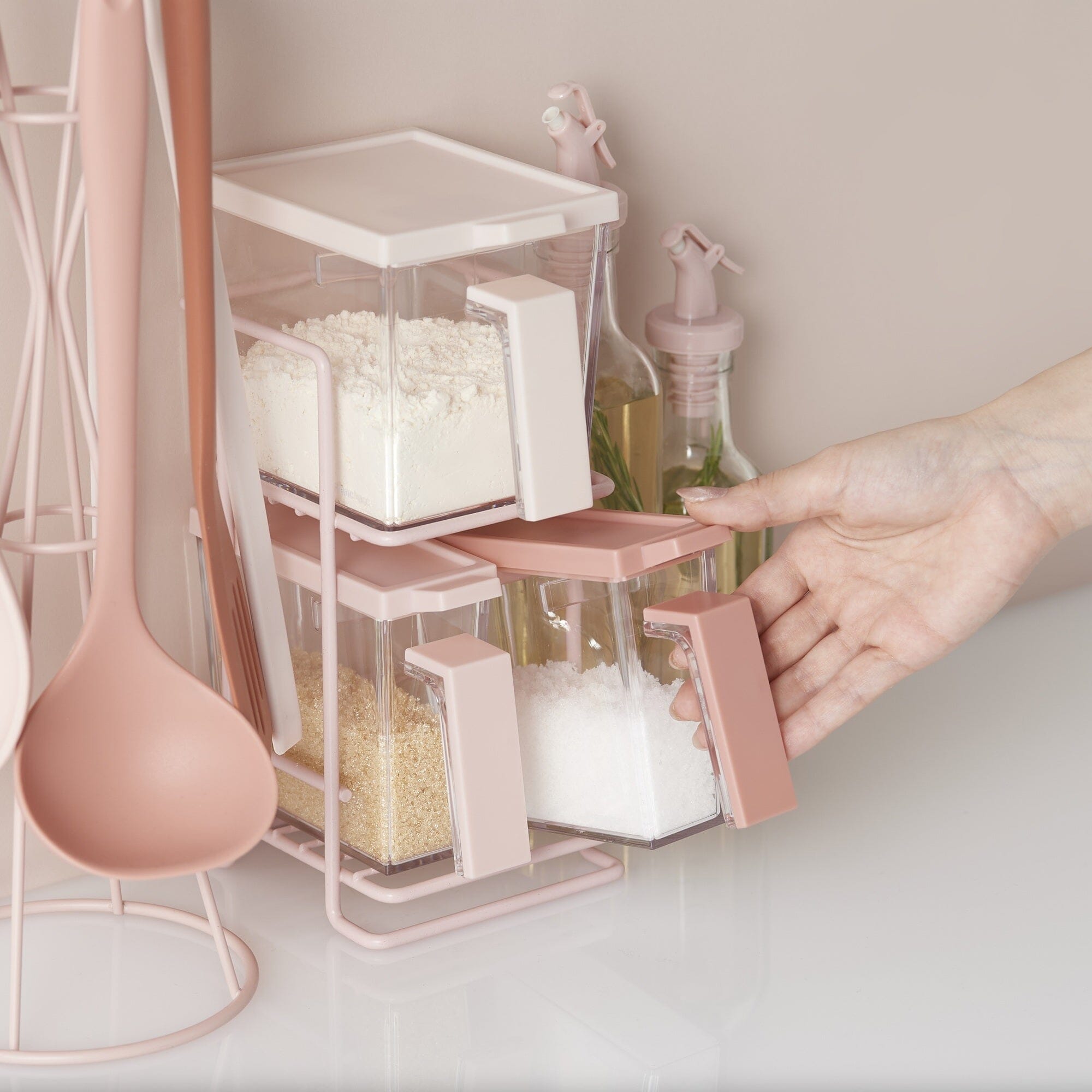 Cooking Container Set Pink