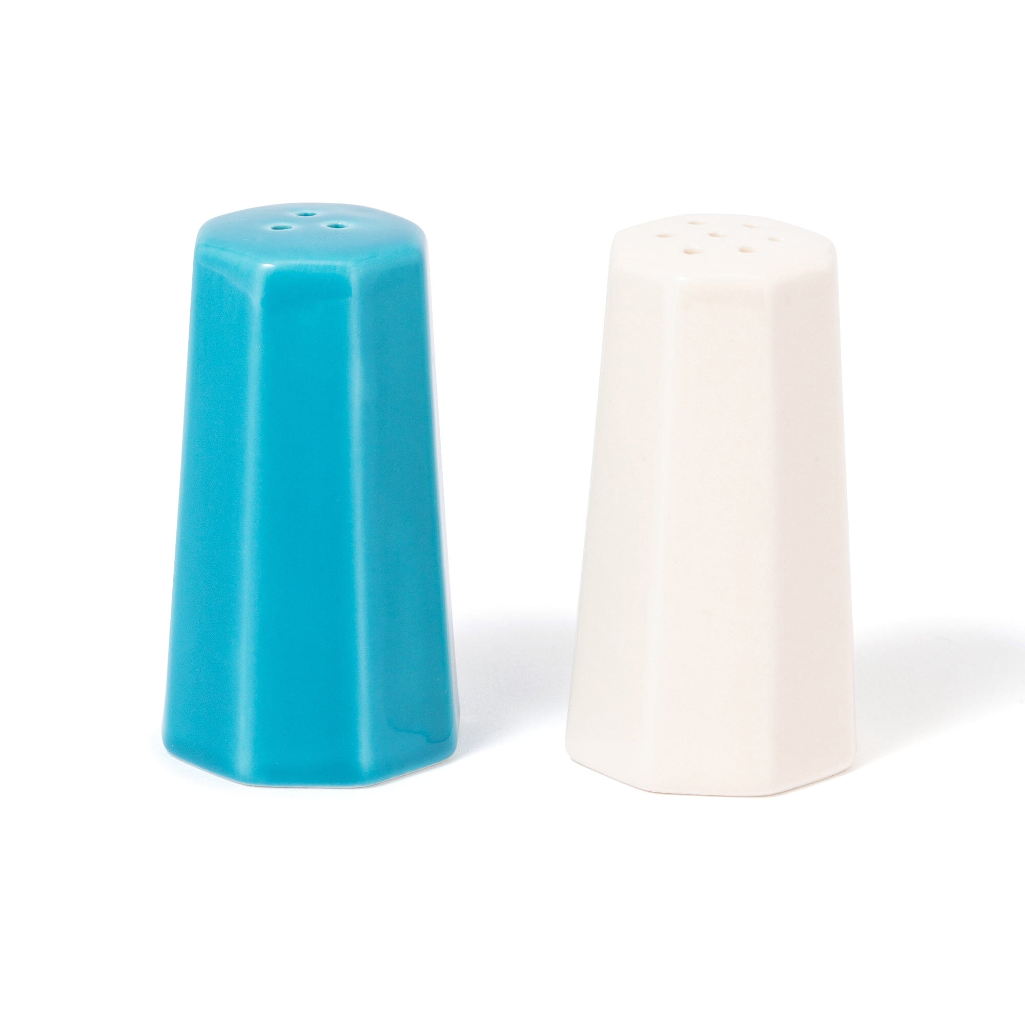 Ceramic Salt & Pepper Green