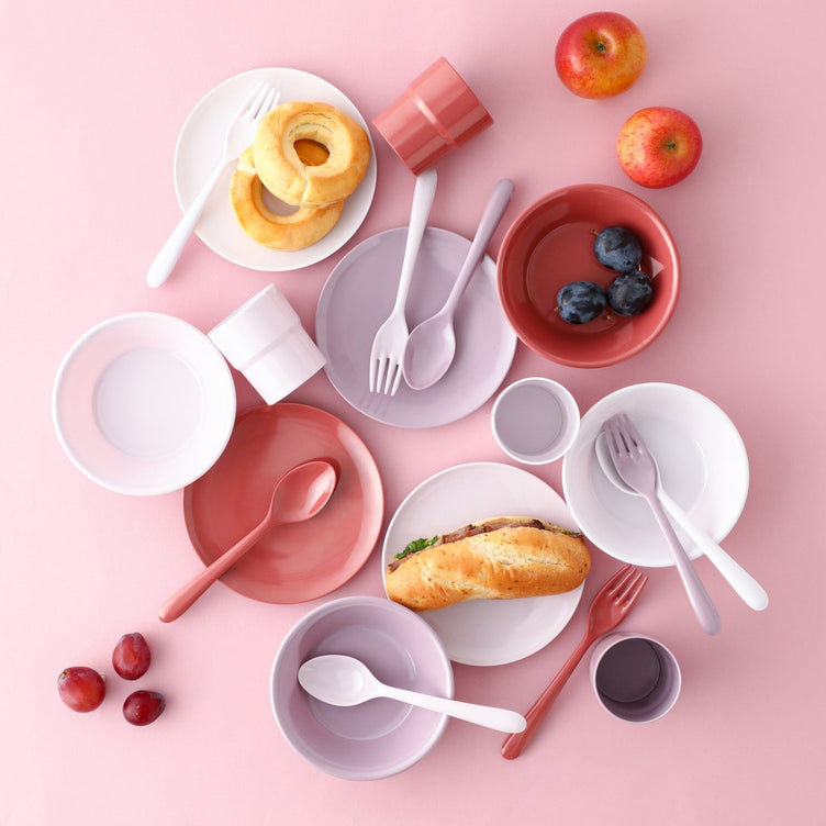 Picnic Plate 4P Pink