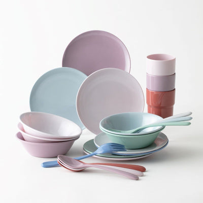 Picnic Plate 4P Pink