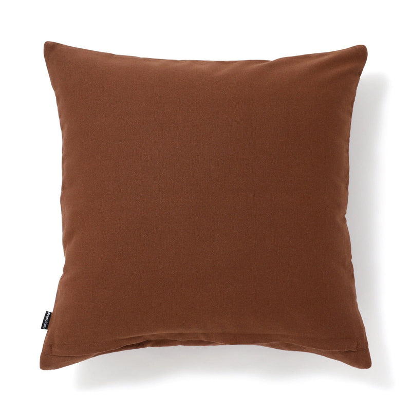 Block Quilt Cushion Cover 450 X 450 Brown