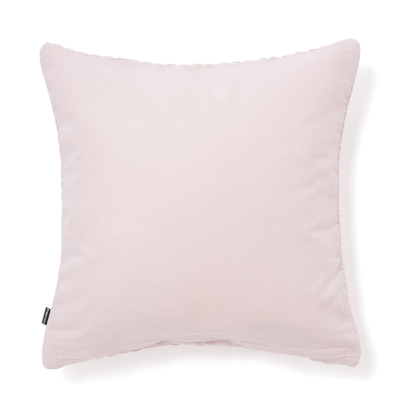 Velvet Gather Cushion Cover 450 X 450 Light Purple